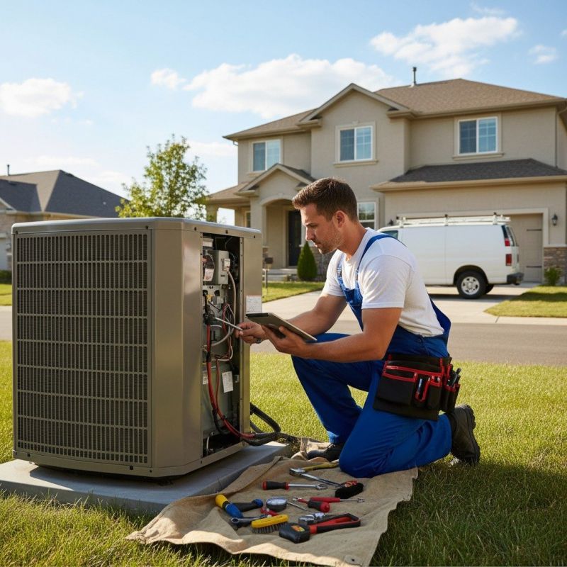 Local Mobile Home Ac Service pros at work