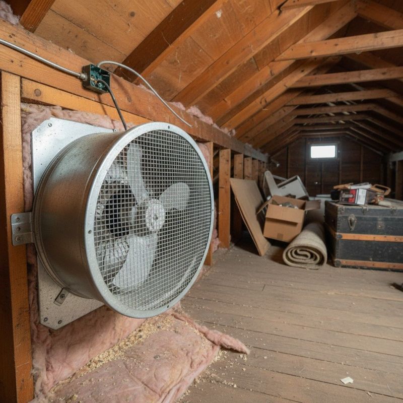 Solar Fan Installation in Prescott Valley, AZ
